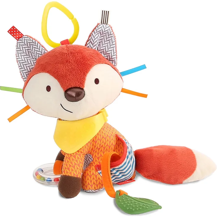 Skip Hop Bandana Buddies Aktivitätsspielzeug, Plüschtier für Babys und Kinder, mehrfarbig, Fuchs - Preisvergleich
