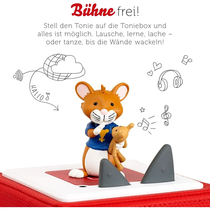 Tonies Leo Lausemaus 'Das Original-Hörspiel zu den Büchern 1', Hörfigur mit 46 Minuten Spielzeit, ab 3 Jahren – Bild 3