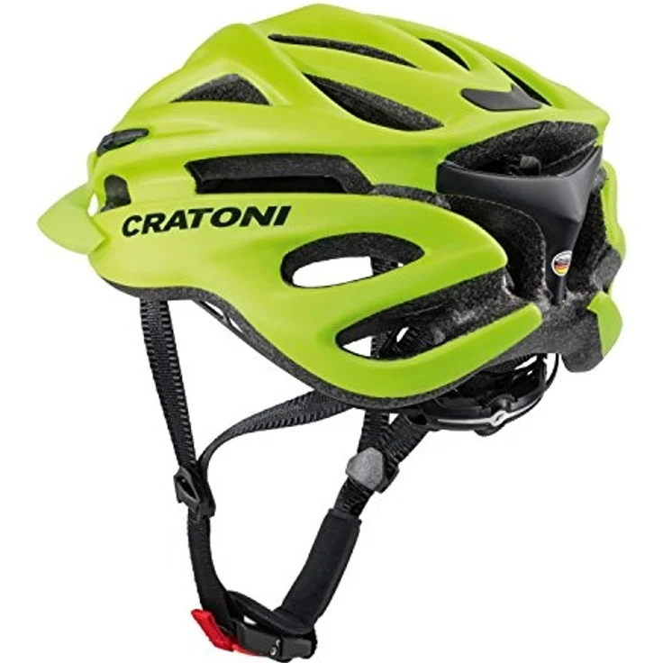 Cratoni Helm Pacer MTB Gr. S/M 54-58cm lime matt – Bild 2