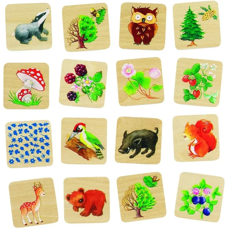 Goki 56869 - Memospiel - Waldleben