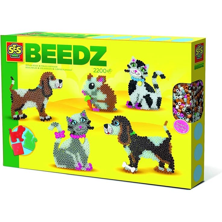 bügelperlenset BeedzPets junior 2200 Stück – Bild 1