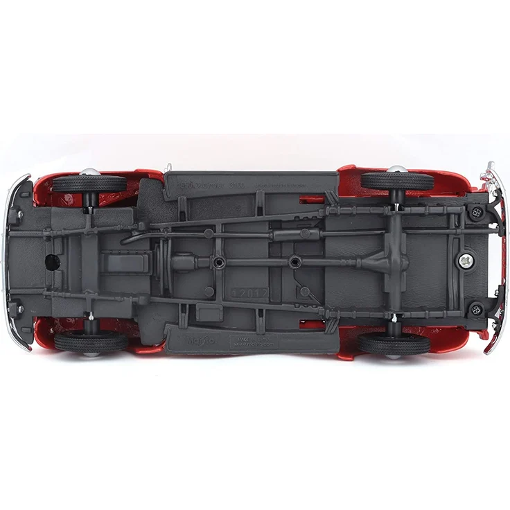 Maisto 531952 Chevrolet 3100 Pickup ´50 Modellauto, Rot/Orange – Bild 9