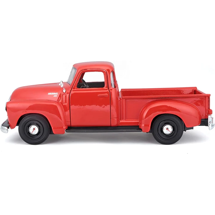 Maisto 531952 Chevrolet 3100 Pickup ´50 Modellauto, Rot/Orange – Bild 10
