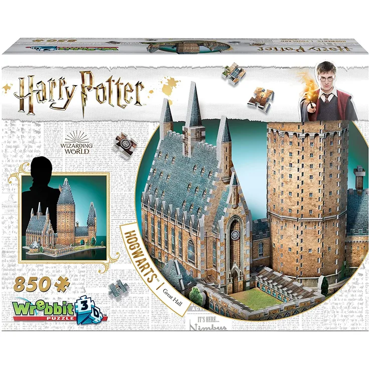 Wrebbit 3D W3D-2014 Harry Potter 3D Puzzle, bunt