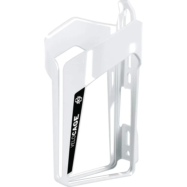Trinkflaschenhalter SKS Velocage Kunststoff, weiß glänzend/schwarz