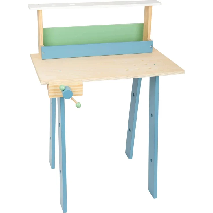 small foot 11375 Werkbank Nordic aus Holz, Rollenspielzeug mit Zubehör in hellen Farben, ab 3 Jahren - Preisvergleich – Bild 6