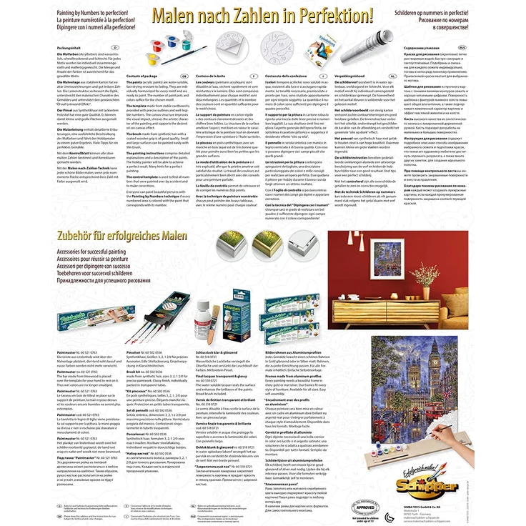 Malen nach Zahlen - Vollmond über London – Bild 2