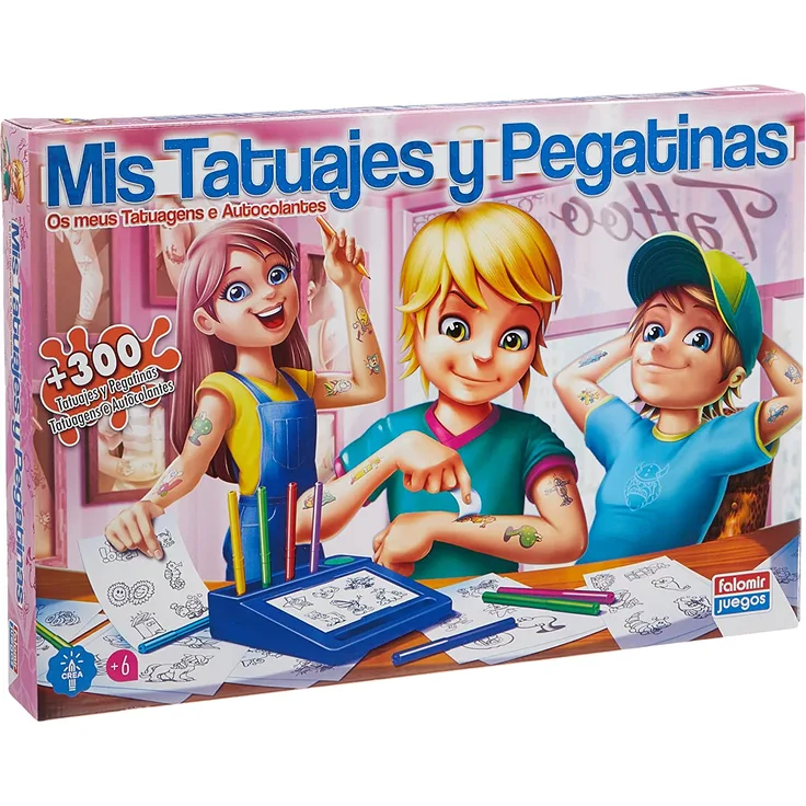 Bastelspiel Tatuajes Y Pegatinas Falomir