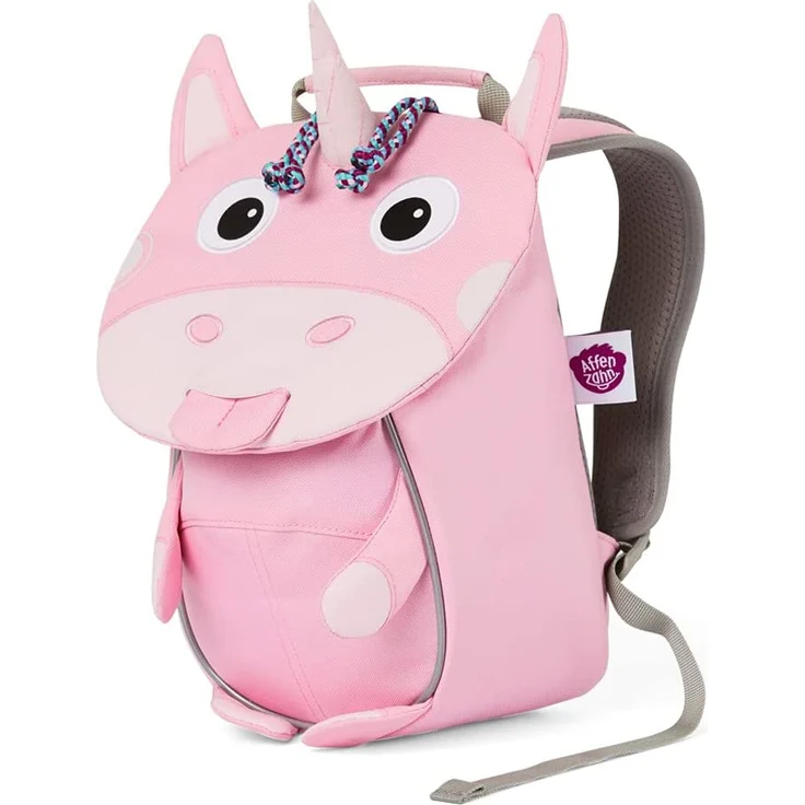 Affenzahn 'Kleiner Freund Einhorn' Kinderrucksack, ab 1 Jahr, 4 Liter, pink/rosa/lila – Bild 2