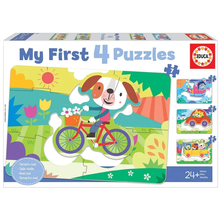 Educa Puzzle 5-8 Vehicles G3