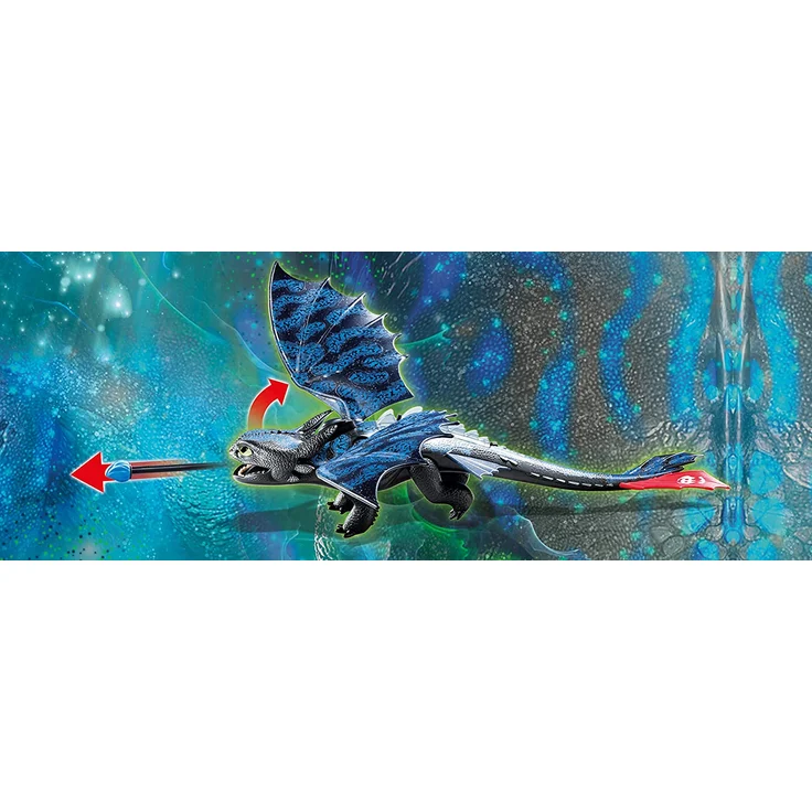 PLAYMOBIL 70037 - Dragons - Ohnezahn und Hicks Spielset – Bild 4