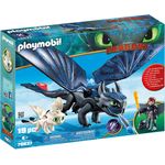 PLAYMOBIL 70037 - Dragons - Ohnezahn und Hicks Spielset