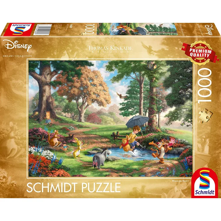 Schmidt Spiele 1000 Teile Puzzle Thomas Kinkade Disney Winnie the Pooh - Preisvergleich