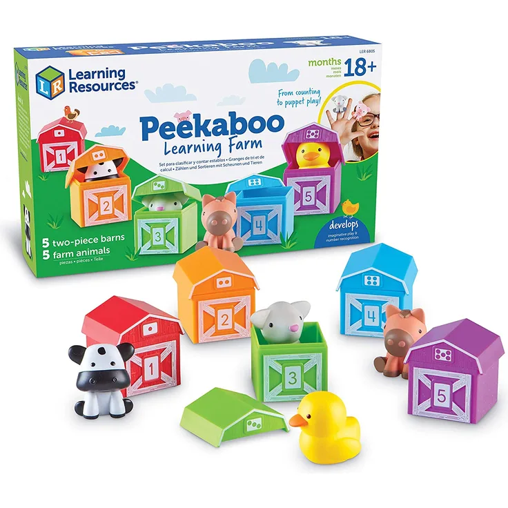 Learning Resources LER6805 Kikeriki-Lernbauernhof