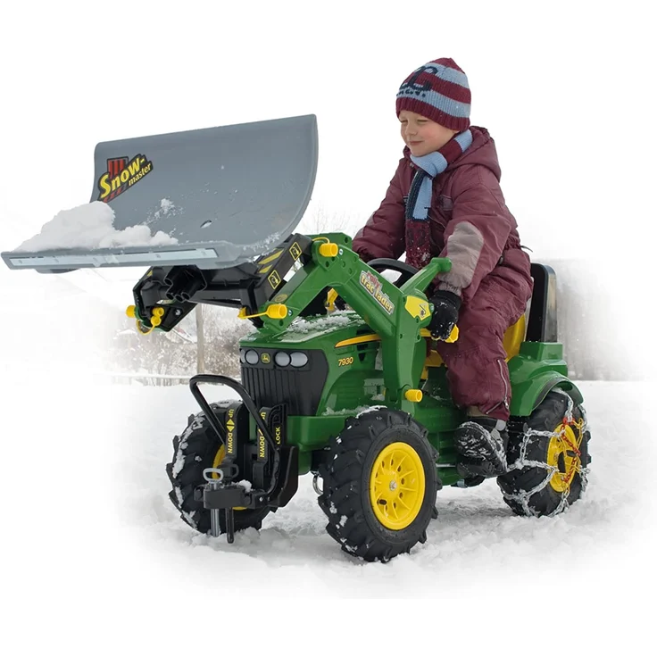 Rolly Toys rollyFarmtrac John Deere 7930 (mit Frontlader, für Kinder von 3 bis 8 Jahre, Zweigangschaltung, Sitz verstellbar) 710126 - Preisvergleich – Bild 3