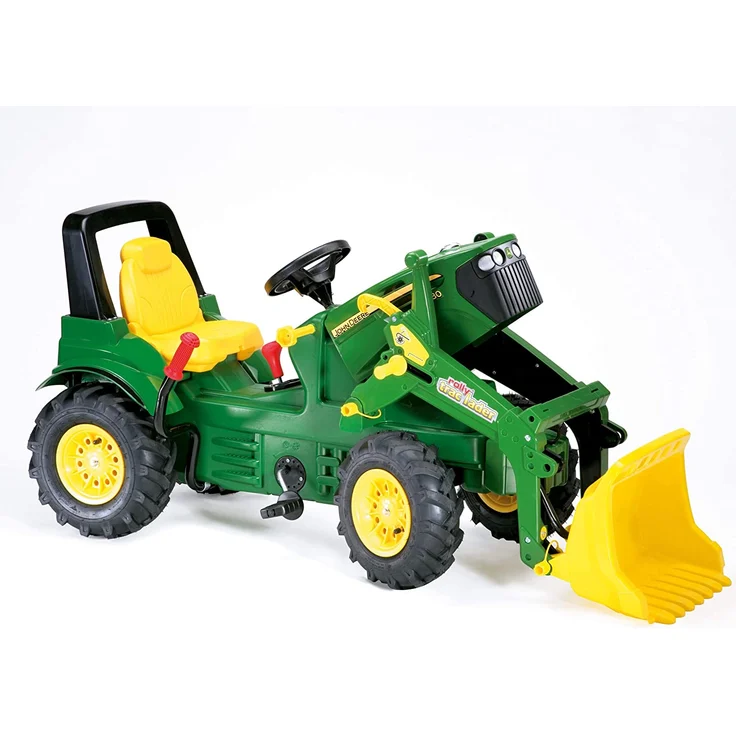 Rolly Toys rollyFarmtrac John Deere 7930 (mit Frontlader, für Kinder von 3 bis 8 Jahre, Zweigangschaltung, Sitz verstellbar) 710126 - Preisvergleich – Bild 2