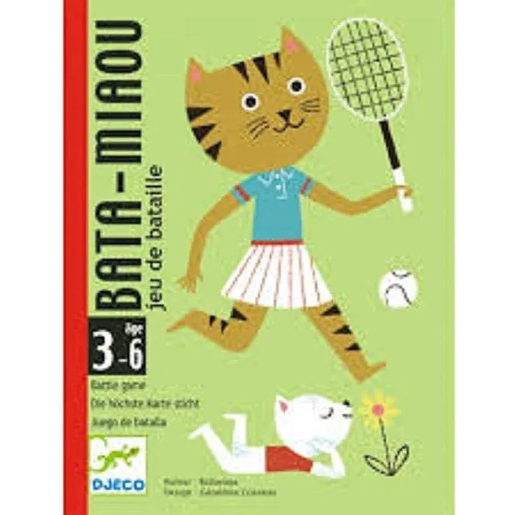 Djeco DJ05139 Kartenspiele: Bata - Miaou