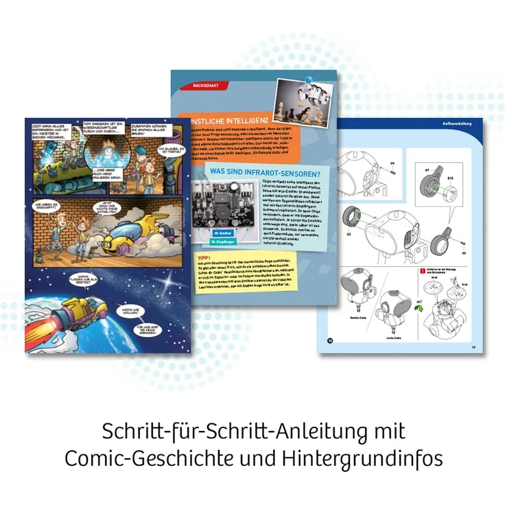 Kosmos Experimentierkasten Chipz - Dein intelligenter Roboter – Bild 5