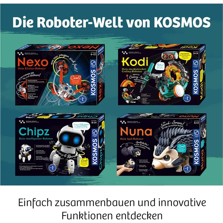 Kosmos Experimentierkasten Chipz - Dein intelligenter Roboter – Bild 7