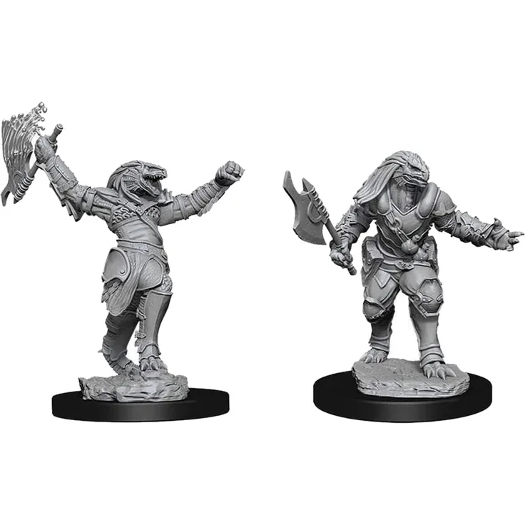 D&D Nolzur's Marvelous Miniatures Miniaturen unbemalt Female Dragonborn Fighter Umkarton (6)