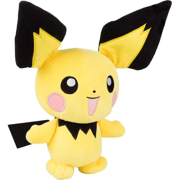 BANDAI – Pokémon – Plüschtier 20 cm – Pichu – WT95244