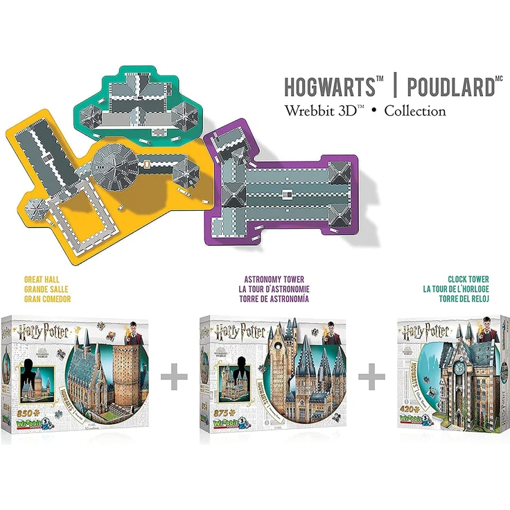 Harry Potter Hogwarts Clock Tower (Puzzle) – Bild 12