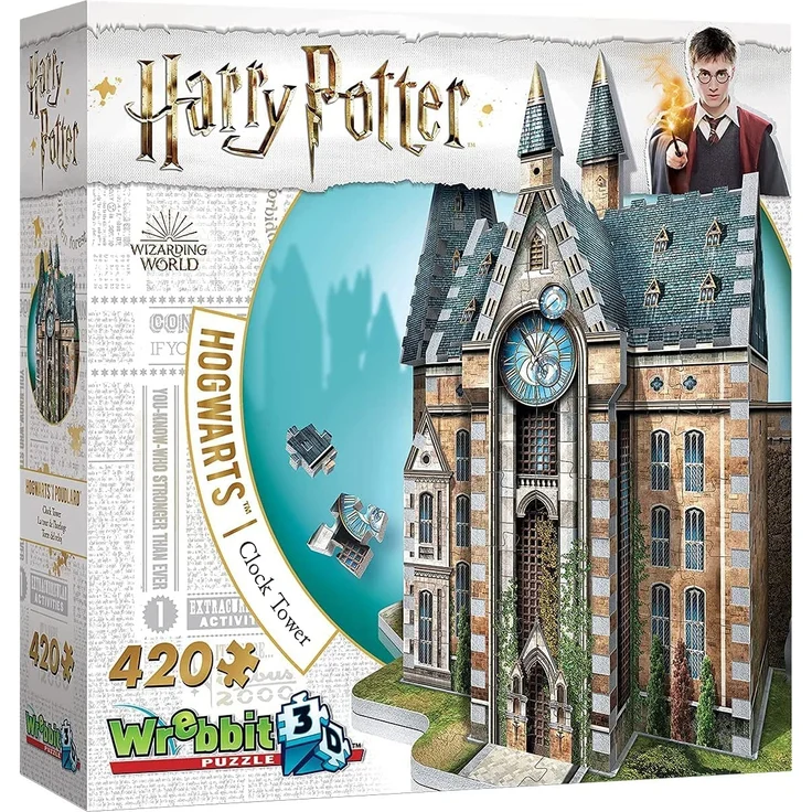 Harry Potter Hogwarts Clock Tower (Puzzle) – Bild 14