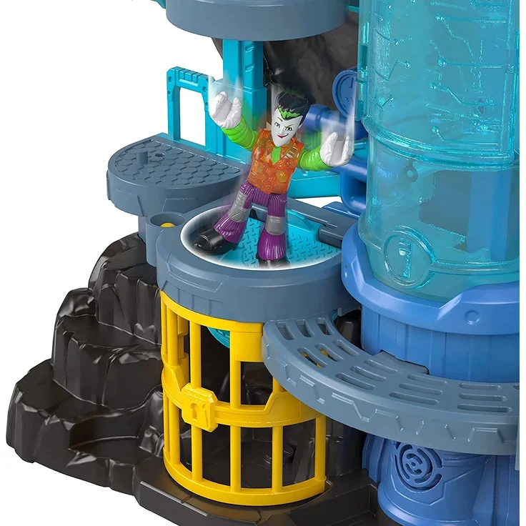 Mattel GYV24 - Imaginext DC Super Friends Bat-Tech Batcave, Batman-Spielset, ab 3 bis 8 Jahren – Bild 2