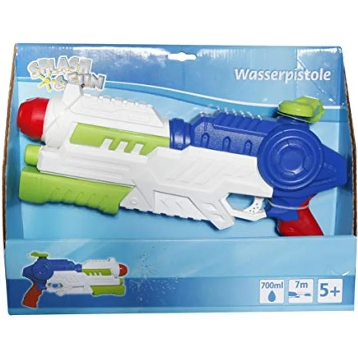 Splash & Fun Wasserpistole mit Pumpfunktion, 700ml