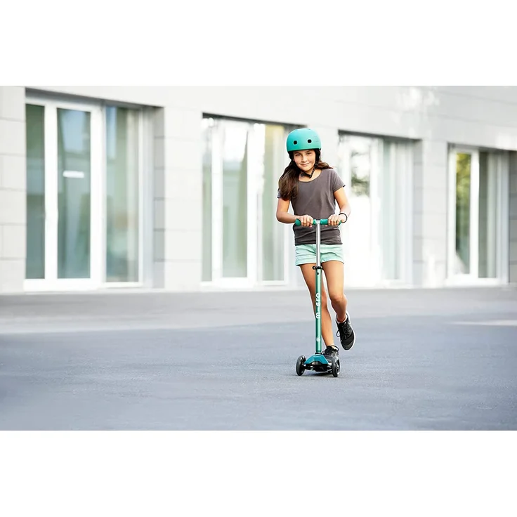 Micro MMD122 maxi Kickboard deluxe ECO sea green (Micro Mobility) – Bild 5