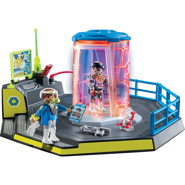 PLAYMOBIL 70009 SuperSet Galaxy Police Gefängnis, bunt – Bild 2