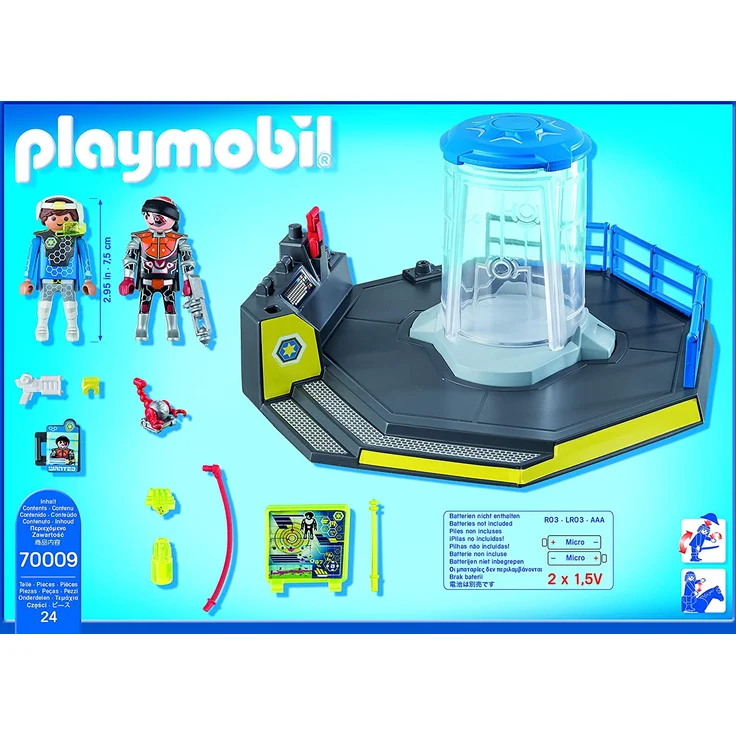 PLAYMOBIL 70009 SuperSet Galaxy Police Gefängnis, bunt – Bild 3