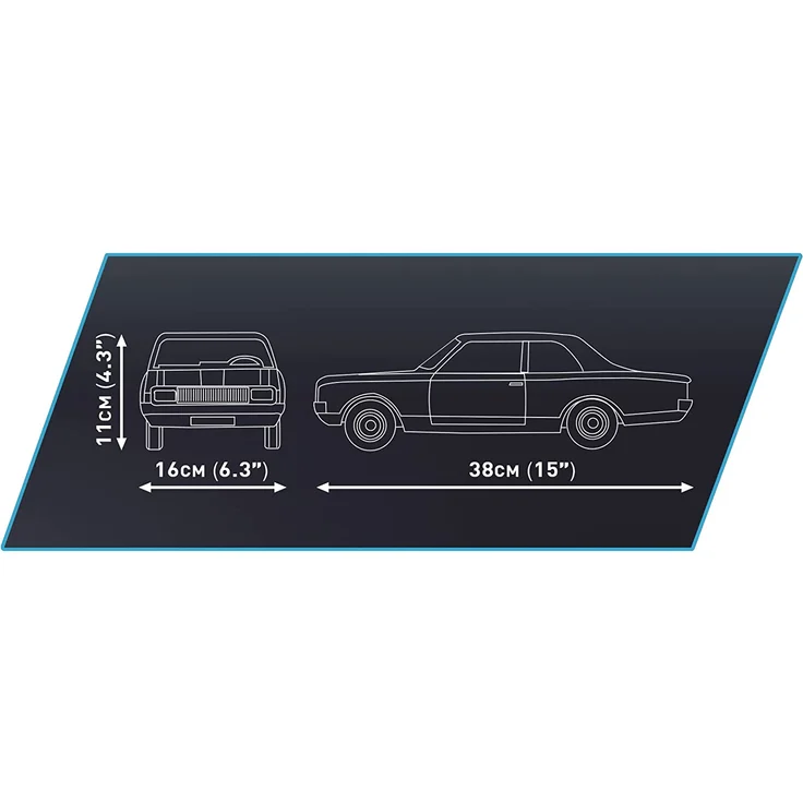 COBI Opel Record C ""Schwarze Witwe"" – Bild 3