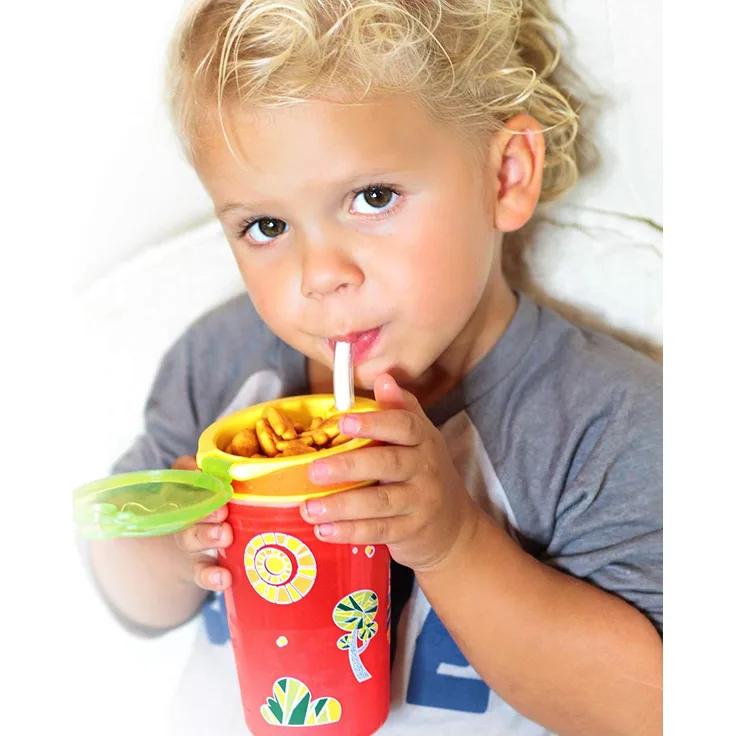Nuby ID10373 Becher für Getränke und Snacks, 270 ml