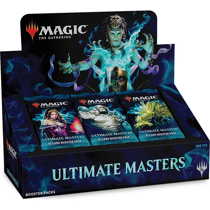 Wizards Of The Coast, MTG-UMA-EN Magic, The Gathering-Ultimate Masters, Magiekarten, mit 24 Packungen, Mehrfarbig