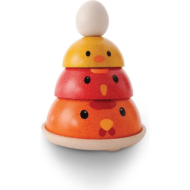 Plan Toys 5695 5 Colors Veggie Set, Holz, 5.5' diam