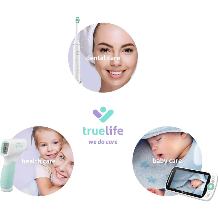 Video Babyphone TrueLife NannyCam H32,Überwachung Digital Video-Kamera für Ihr Baby,farbiges 3,2“ LCD-Display,Zimmerthermometer, Nacht-Modus,8 Melodien,VOX-Regime,Akkus 24Stunden, drathlos Kamera – Bild 7