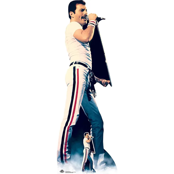 Queen Pappaufsteller (Stand Up) - Freddie Mercury on Stage Icon 1982 (184 cm)