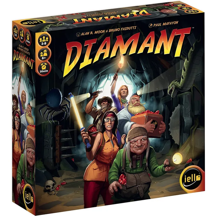 Iello 51332 - Diamant - Brettspiel - Englisch