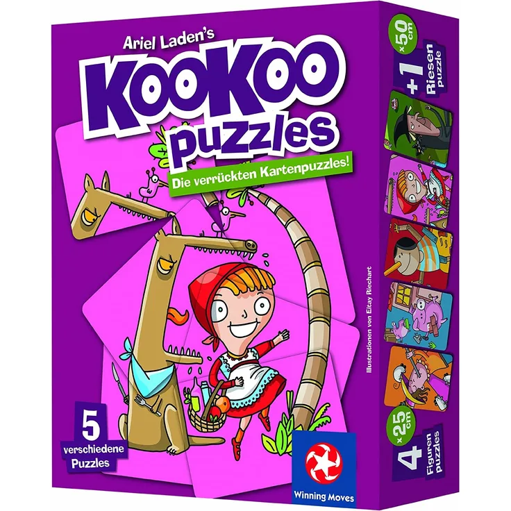 Winning Moves 30454 - Kookoo Puzzle: Märchenspaß