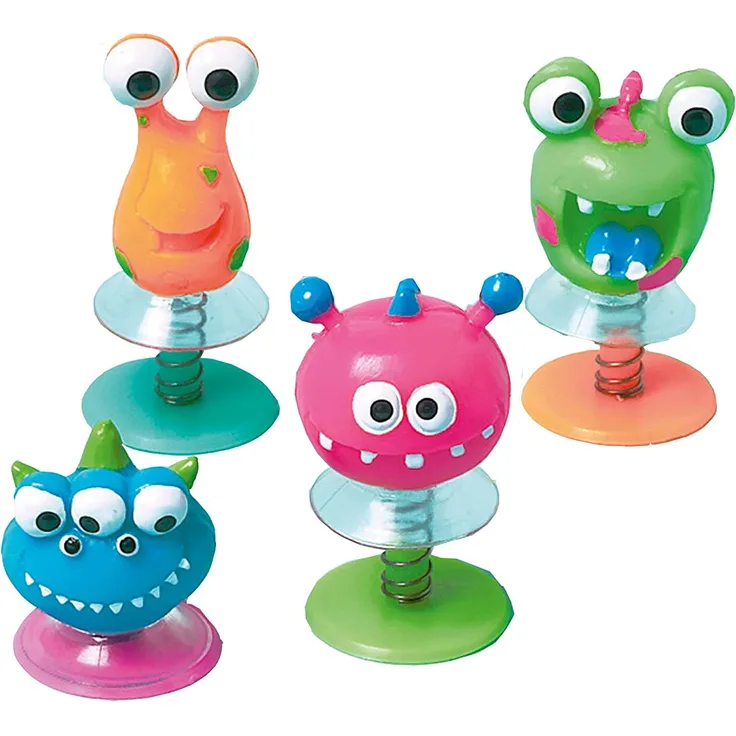 Amscan INT390620 - Pop Ups Figuren, 12 Stück, Plastik, Mitgebsel, Kindergeburtstag