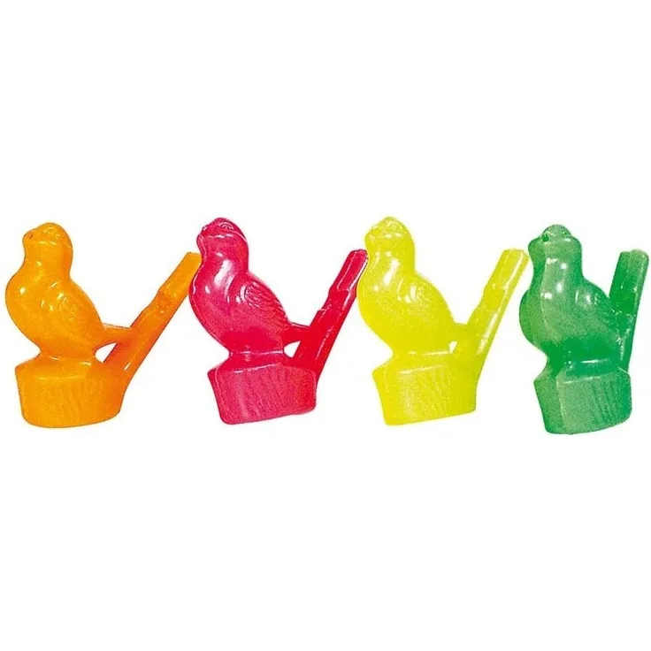 Goki PE501 Wasser-Vogelstimmenpfeifen aus Kunststoff (1 Stück, Auswahl erfolgt zufällig)