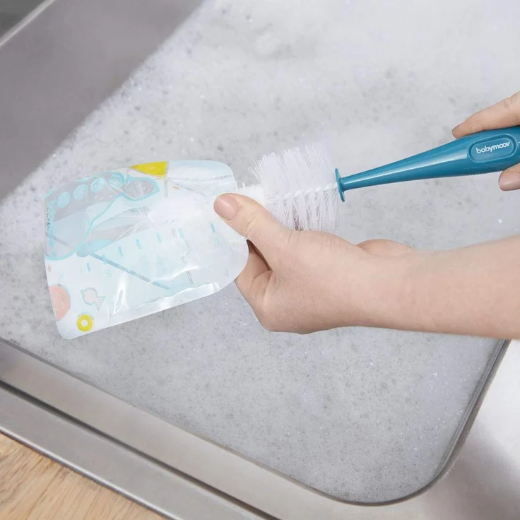 Babymoov A006007 Flaschenbürste Blue, blau – Bild 4