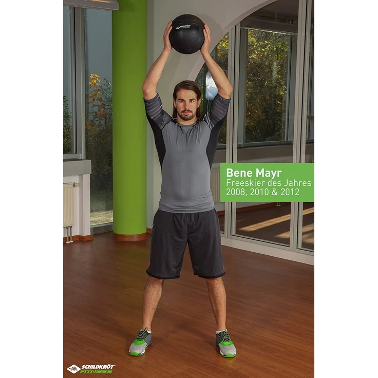 Schildkröt Fitness Slamball 3,0 kg, Schwarz, in Sichtbox, 960063 – Bild 8