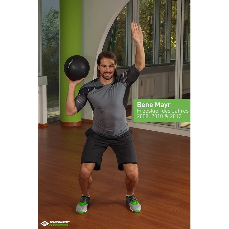 Schildkröt Fitness Slamball 3,0 kg, Schwarz, in Sichtbox, 960063 – Bild 7