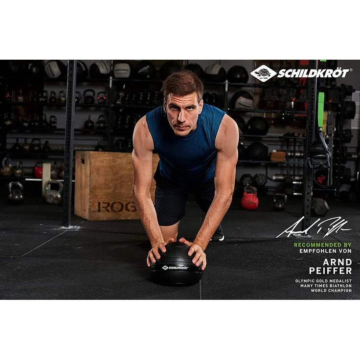 Schildkröt Fitness Slamball 3,0 kg, Schwarz, in Sichtbox, 960063 – Bild 2