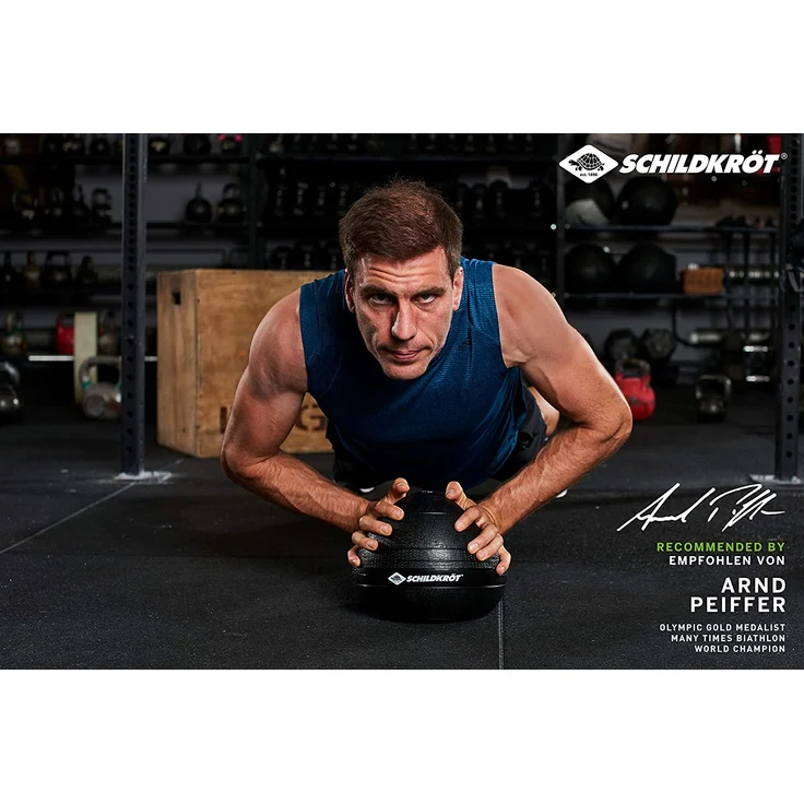 Schildkröt Fitness Slamball 3,0 kg, Schwarz, in Sichtbox, 960063 – Bild 4