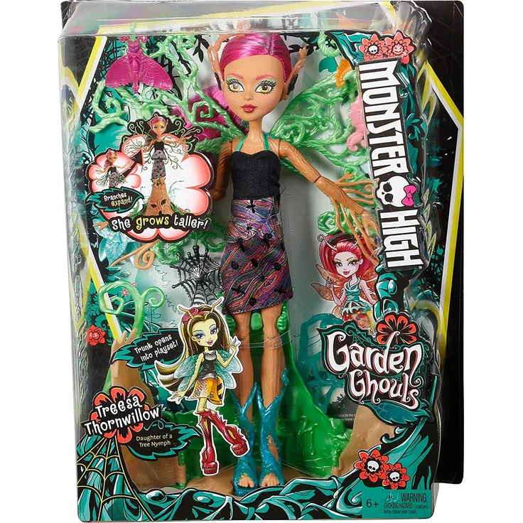 Monster High FCV59 Garten-Monsterfreundin Treesa Thornwillow – Bild 5