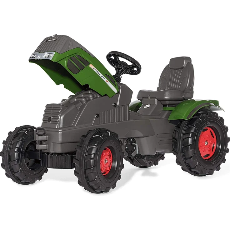 Rolly Toys Traktor rollyFarmtrac Fendt 211 Vario (für Kinder im Alter von 3 – 8 Jahre, Kindertraktor mit Front- und Heckkupplung) 601028 – Bild 2