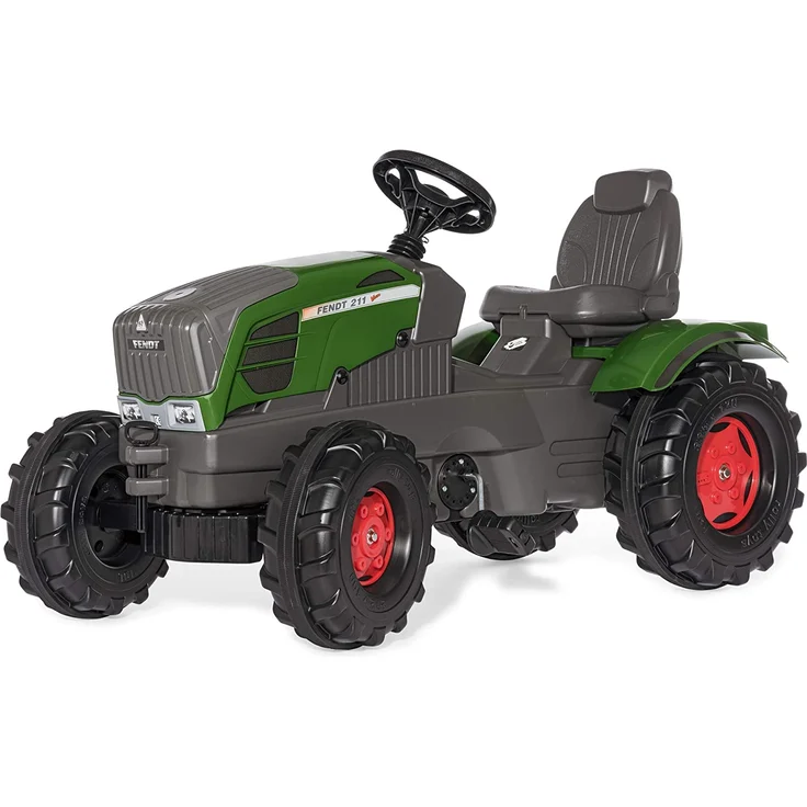 Rolly Toys Traktor rollyFarmtrac Fendt 211 Vario (für Kinder im Alter von 3 – 8 Jahre, Kindertraktor mit Front- und Heckkupplung) 601028 – Bild 1